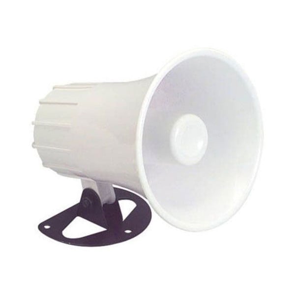Main product image for 5" Indoor / Outdoor Horn Speaker White 300-050